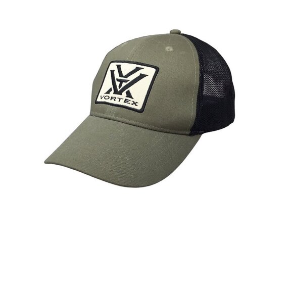 Vortex Optics Logo Hunting Mens Hat Baseball Cap Riflescope Scopes Mesh Snapback - Picture 1 of 6